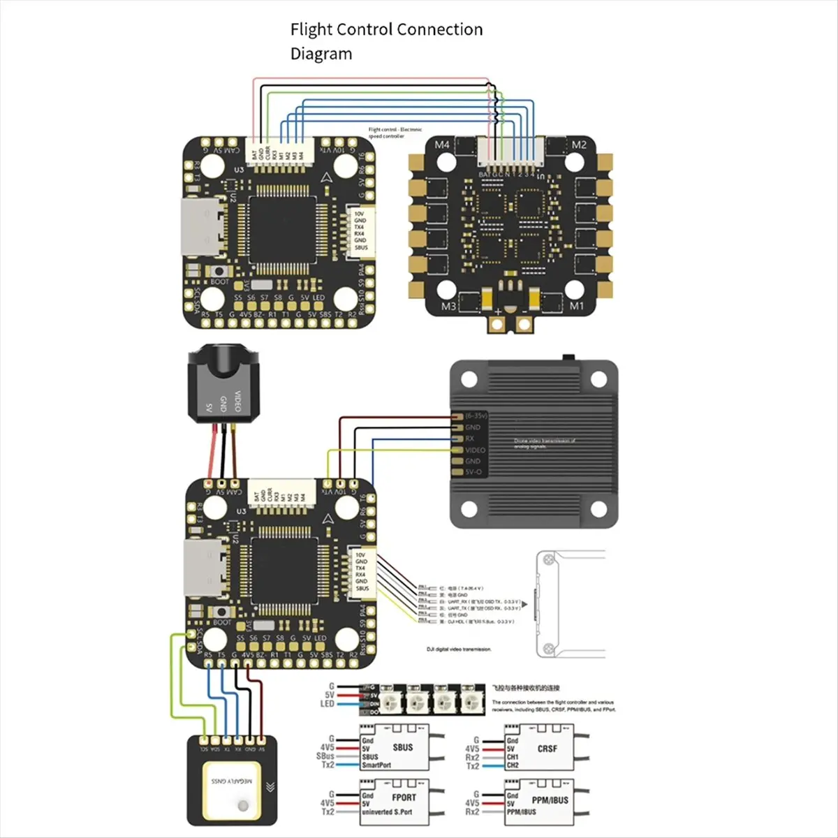 트렌디한 스타일F405 NOXE F405 FPV 플라잉 드론 비행 제어 전자 제어 플라잉 타워 FPV 플라잉 드론 쿼드콥터