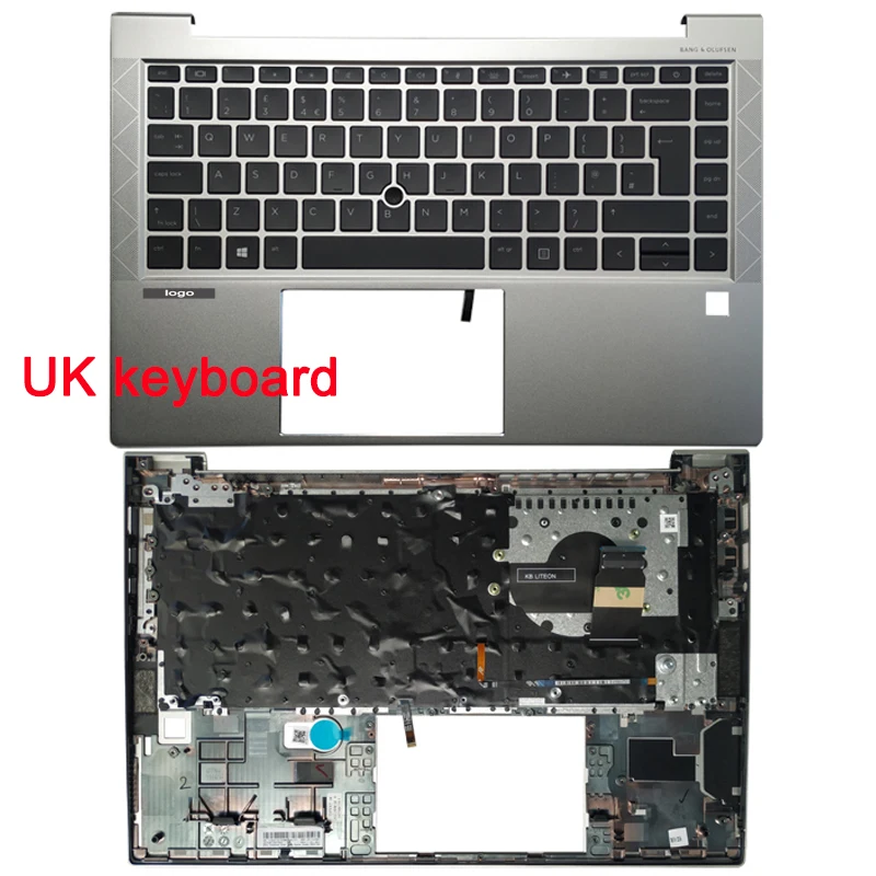 Teclado Blacklight para hp Elitebook 840 745 845 g8 g7 Laptop Descanso de Palma Shell M07090001 M36312-001 - Imagem 5