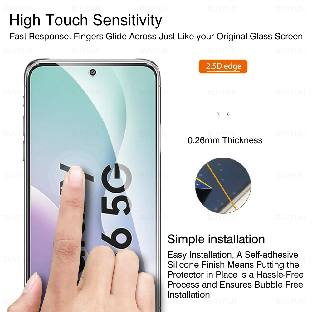 Premium Screen Glass Protectors – 5-Pack