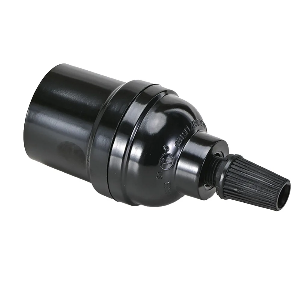 1 Pc Portalampada Vintage Portalampada E27 Portalampada A Sospensione Retrò Raccordi Per Supporto 110-250V 10A Industria Bachelite Per Forniture Di Il