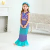 Purim Party Costumes for Baby Girls Princess Ariel Dress The Little Mermaid Cosplay Birthday Halloween Christmas Xms Gown 4