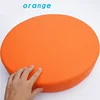 New Synthetic Leather Round Cushion Sofa Chair Stool Seat Foam Cushion Chair Pads Office Vehicles Home Waterproof 4