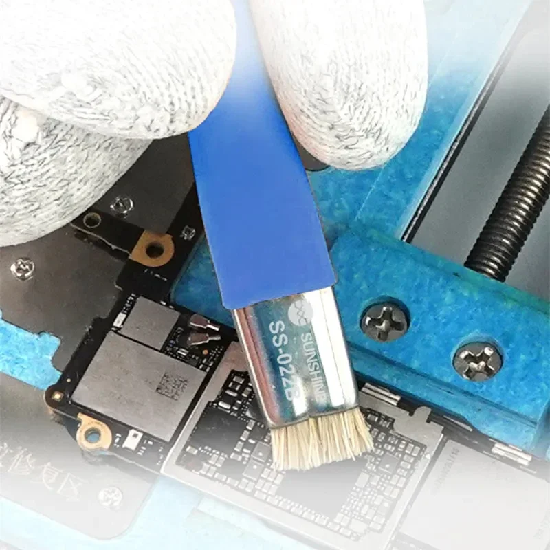 SUNSHINE Anti-Static ESD Safe Double/Single Head Brush For Phone Motherboard PCB Circuit Board PC Keyboard Cleaning Repair Tool 5