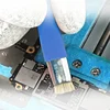 SUNSHINE Anti-Static ESD Safe Double/Single Head Brush For Phone Motherboard PCB Circuit Board PC Keyboard Cleaning Repair Tool 5