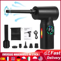 100W Cordless Air Blower Compressed Air Duster Cleaner With Emergency Light 7500mAh Electric Inflator Cleaning Tool Dust Blower 1