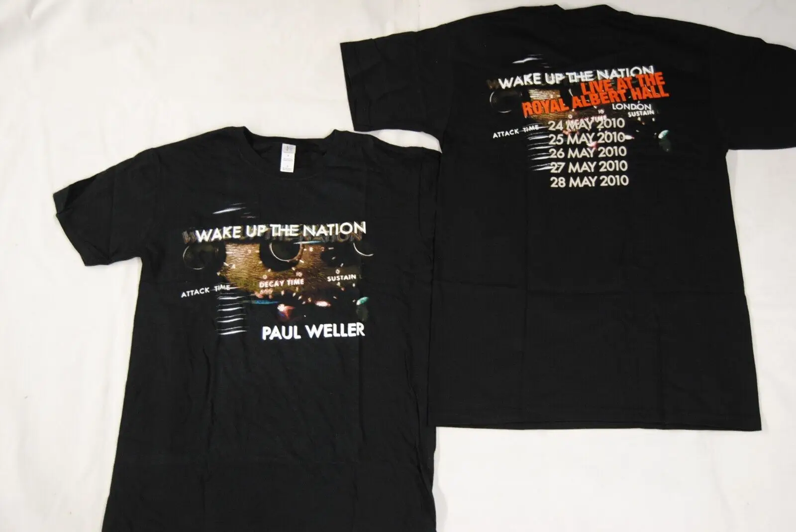 Paul Weller Wake Up The Nation Royal Albert Hall 2010 T Shirt New Official Rare