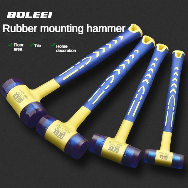 Double Face Tap Nylon Hammer 30mm-60mm For Multifunctional hand tool hard  plastic and Non Slip Plastic handle diameter tools - AliExpress