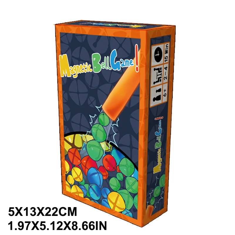 자석벨 챌린지 게임, 몬테소리 소근육 발달 훈련 장난감, 6세 이상 어린이용, 24인용 가족 테이블 게임, 휴대용 여행 게임 선물, 생일, 파티, 크리스마스, 할로윈, 부활절, 국경일, 어린이날에 적합, 남아