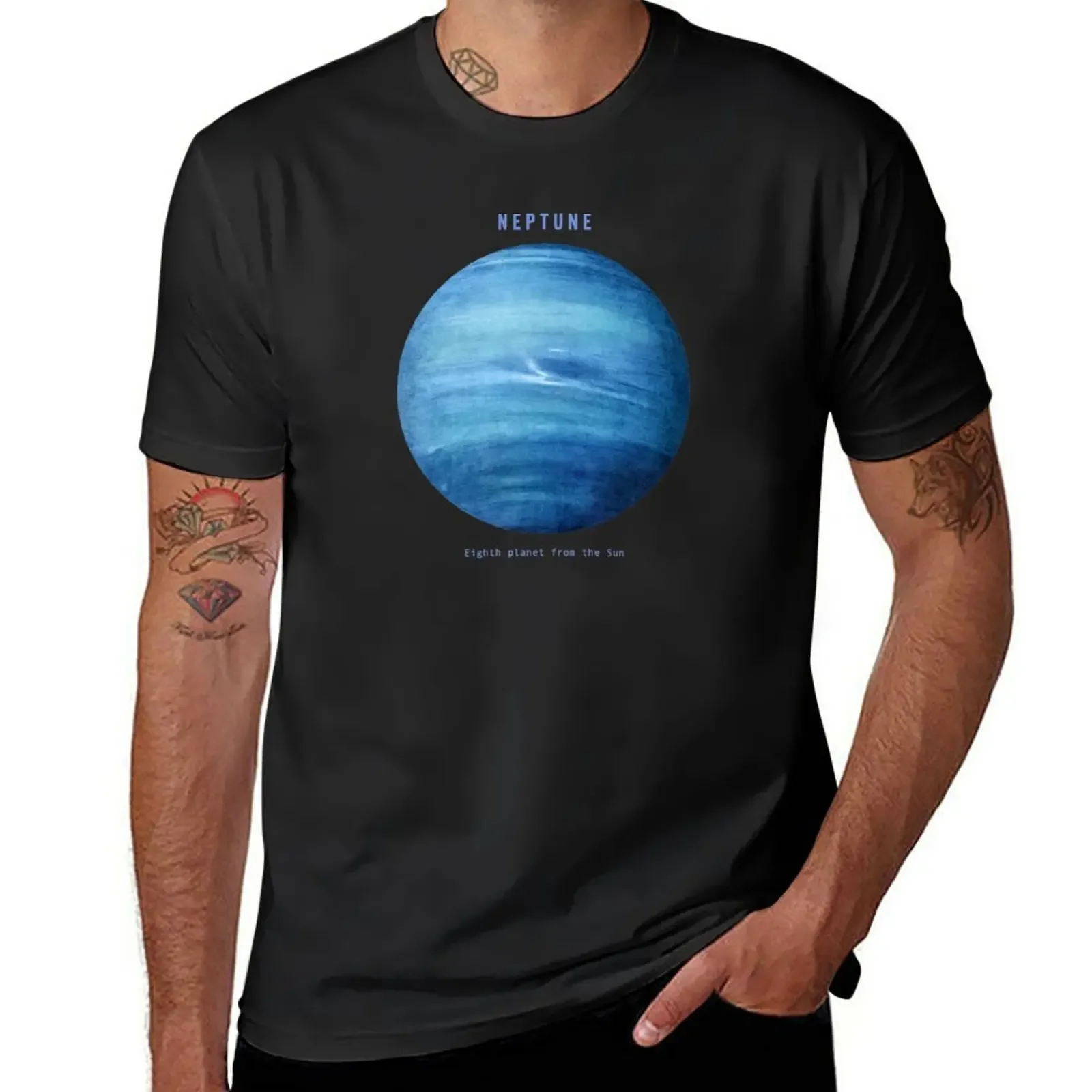 

Neptune T-Shirt blacks plus size tops korean fashion men clothings