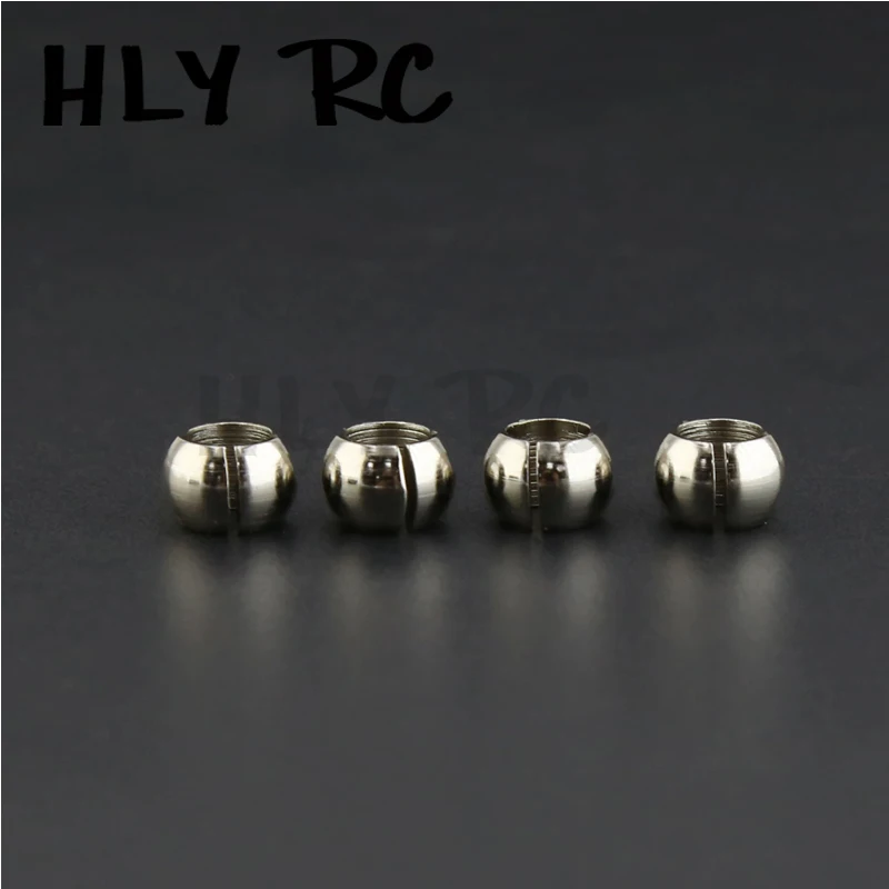 Colaxi 4-Piece Low Friction Ball Joint Set - Aluminum Alloy Replacement Parts For TT02, 54559, W132 1/10 RC Cars - View #2