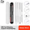 4Pcs Blackhead Acne Remover Set Beauty Skin Care Pore Cleaner Acne Needle Pimple Stainless Steel Pimple Needles Removal Tools 1