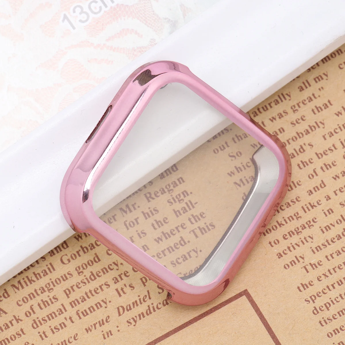 

Professional Watch Protective Case Delicate Plating Watch Cover Practical Watch Anti-drop Case Durable Watch Protective Frame