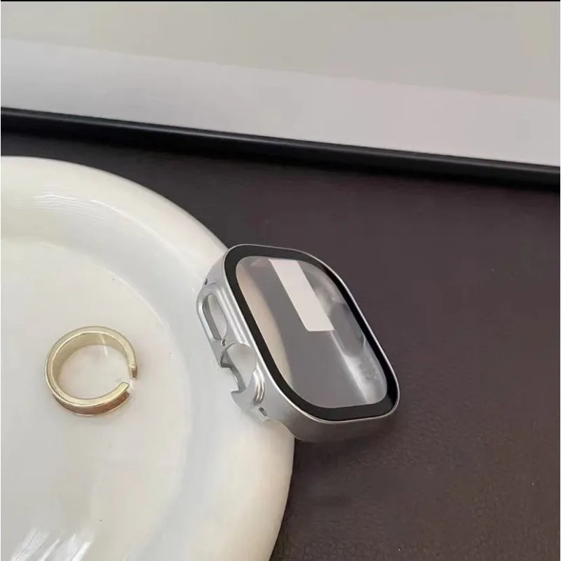 Sleek Protective Case with Tempered Glass