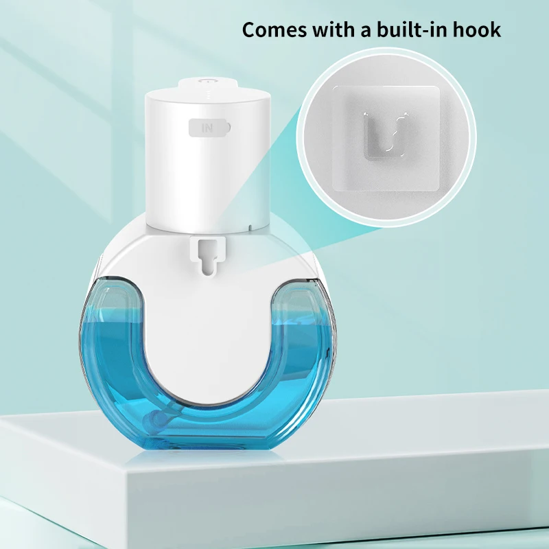 New Automatic Induction Wall Mounted Soap Dispenser Intelligent Household USB Rechargeable Hand Washer Dispenser