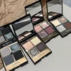 Four-color Eyeshadow Palette Sparkling Pink Brown Earth Color Smoked Eye Shadow Palette Matte Glitter Eyeshadow Shiny Eye Makeup 5