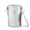 Keith Ti6300 Multifunctional Outdoor Camping Rice Cooker Titanium Pot Set Hiking Travel Picnic Cooking Pot 1