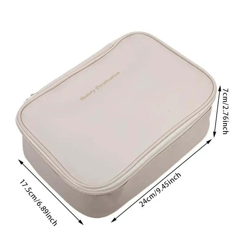 New Women's Portable Travel Cosmetics Storage Bag Large Capacity Waterproof Girl Makeup Bag Luxury Women's Washing Bag organizer 6