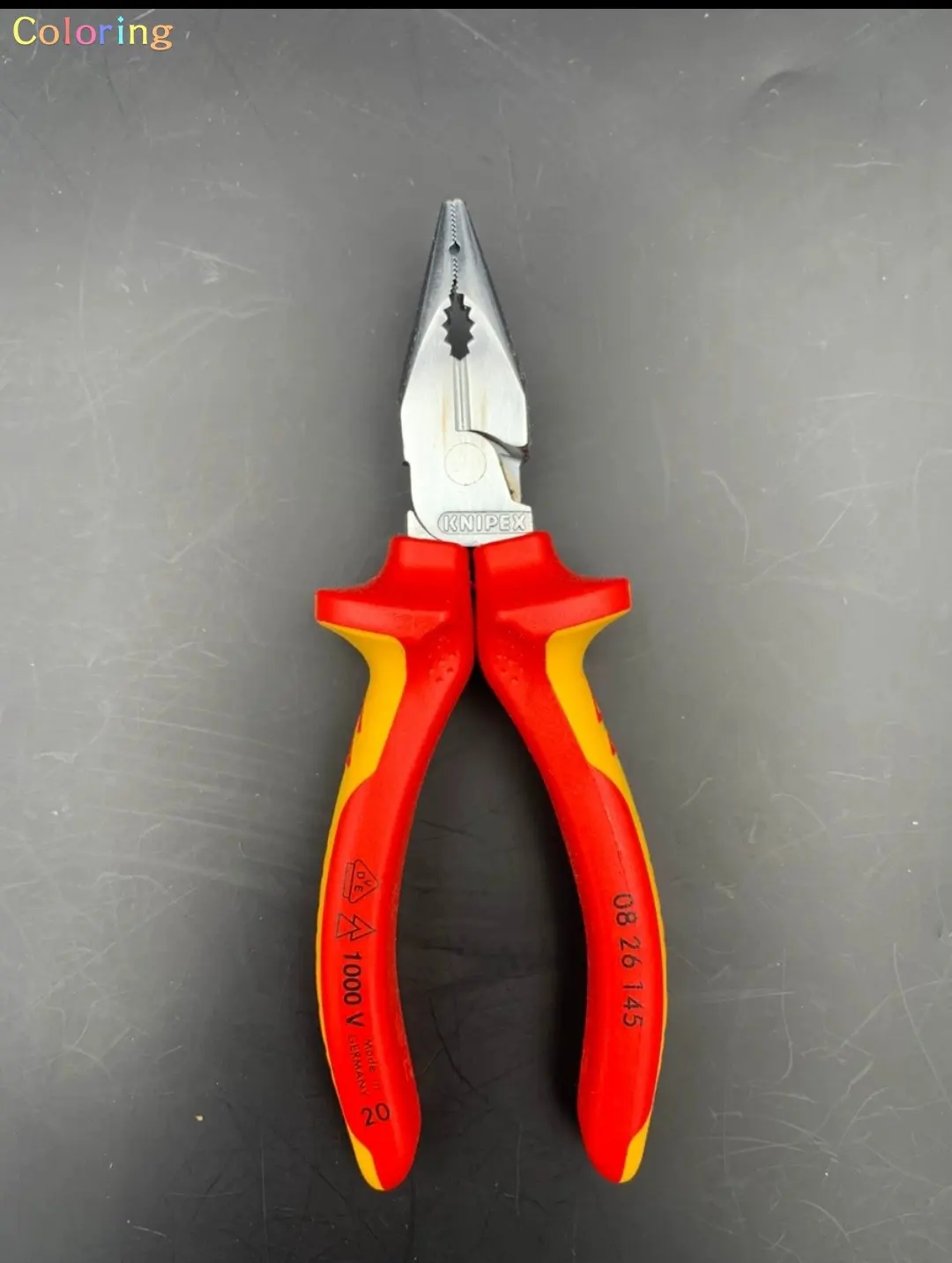 KNIPEX Needle Nose Combination Pliers with Soft Handle NO.0822145 -  AliExpress