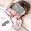 USB Eye Mask Heat Compress Blindfold Sleeping Steaming Heated Masks for Dry Eyes Nose Warming Streamer Rechargeable 5