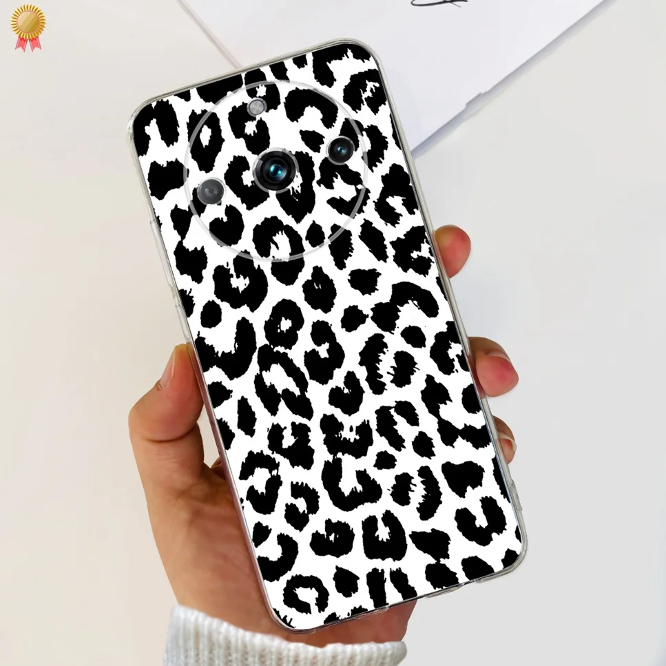 Clear Cute Cartoon Cat Soft Silicone TPU Back Cover