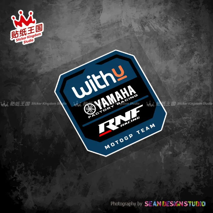 Per Yamaha Motogp Team Rnf Racing R1 R7 R6 R3 Mt10 Mt09 Mt07 Mt03 Xmax Tmax Adesivi Moto Moto Decalcomanie Impermeabili 25