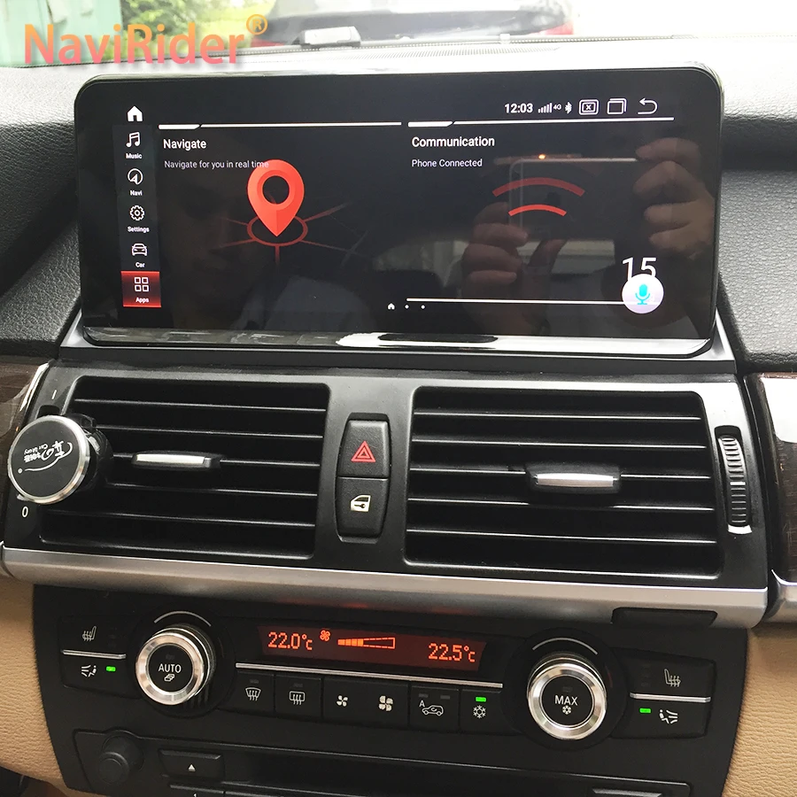 

For BMW X5 E53 X6 E70 E71 2011-2013 10.25inch Qled Screen Android 13 Car Radio Stereo Player Video GPS Navigation DSP Multimedia