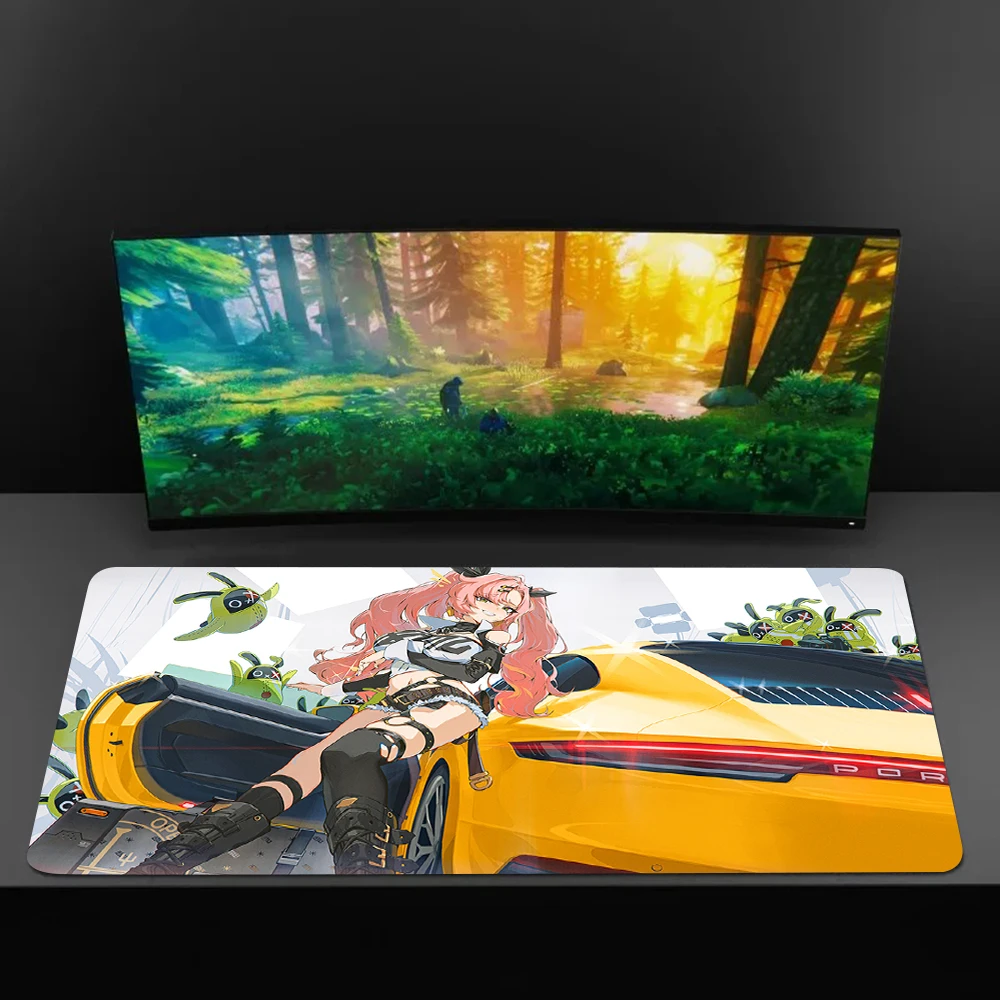 Zenless Zone Zero Character Mouse Pad High Elastic Non-slip Bottom R18+ Gaming Computer Mouse Pad