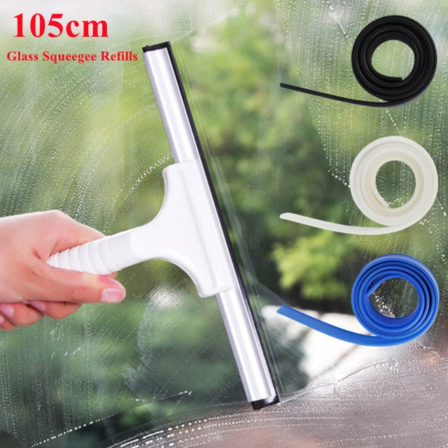 Window Squeegee Scraper Stainless Steel  Glass Window Squeegee Cleaner  Shower - Glass Cleaning Tools & Accessories - Aliexpress