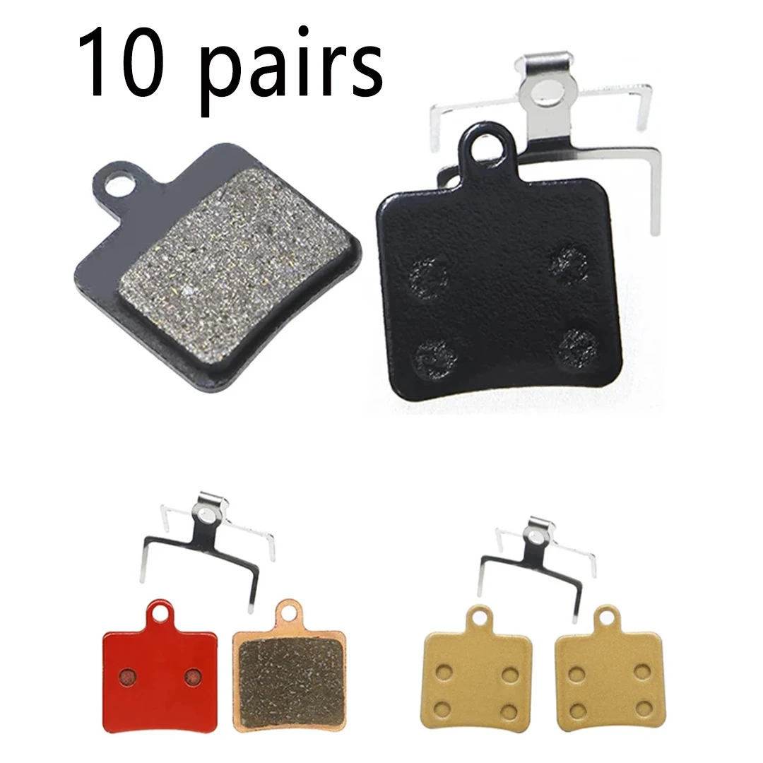 

10 pairs/20 Pcs Copper Base Bicycle Brake Pads MTB Bike Hydraulic Disc Brake Pads Cycling Brake Pads Bicycle Accessories
