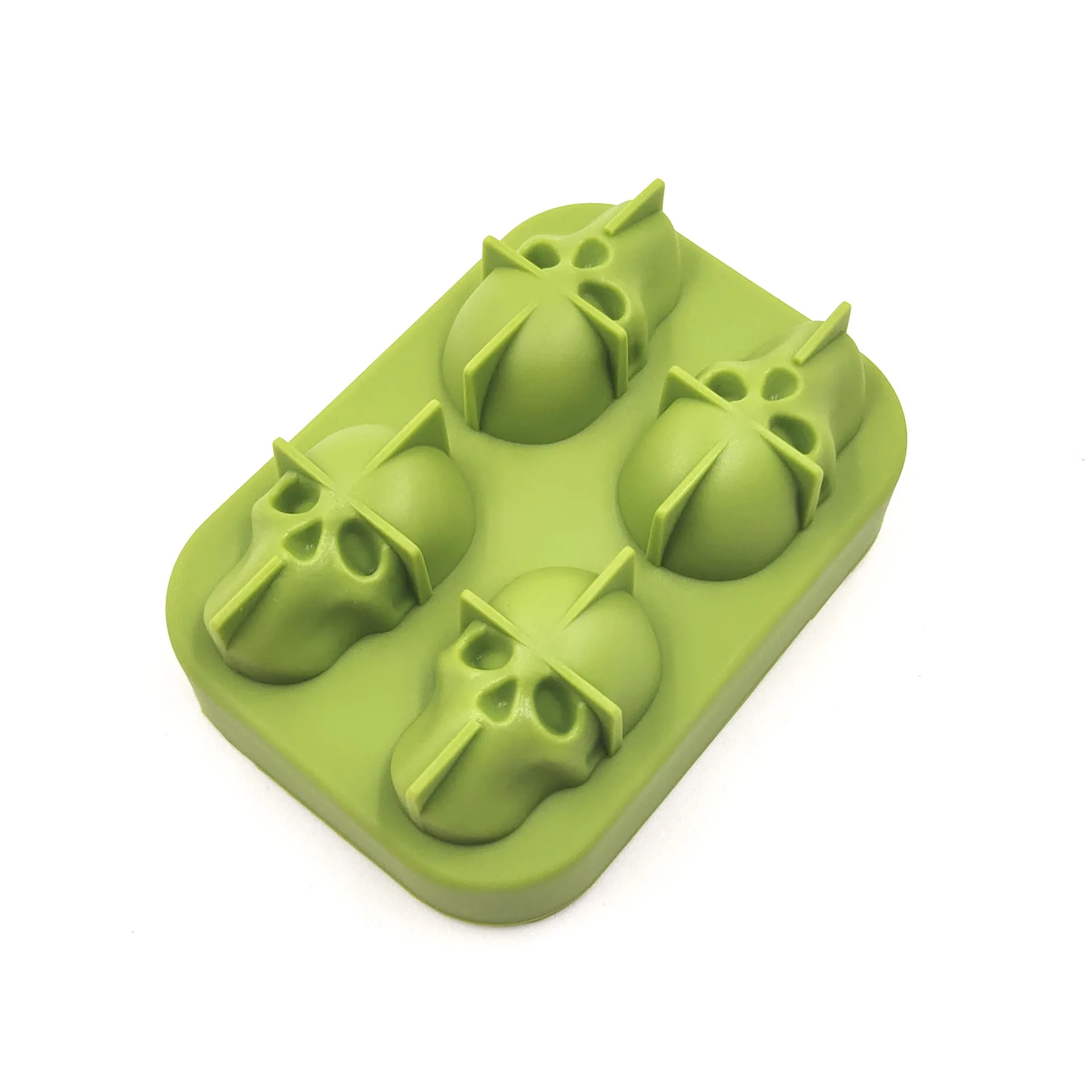 Silicone 3D Skull Ice Cube Tray DIY Ice Ball Mold Whiskey Wine Cocktail Cube Maker Chocolate Pastry Mould pojemniki do lodu