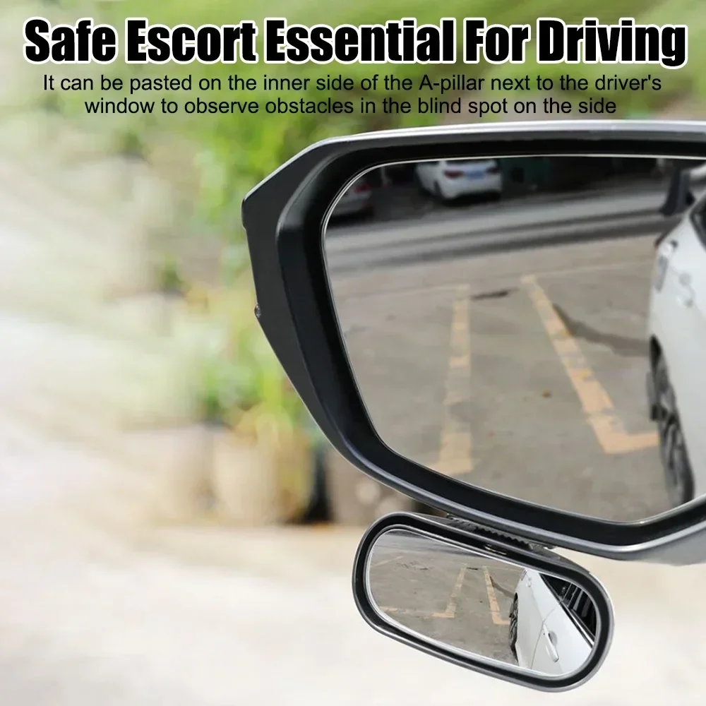 Car Rear View Mirror Blind Spot Mirrors Waterproof 360 Degree Wide Anger Parking Assitant Auto Rearview Safety