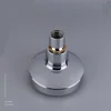 High Pressure Chrome Shower Head Sprayer Adjustable Rainfall Wall-Mounted Bathroom Fixture Faucet Bathroom Accessories 5