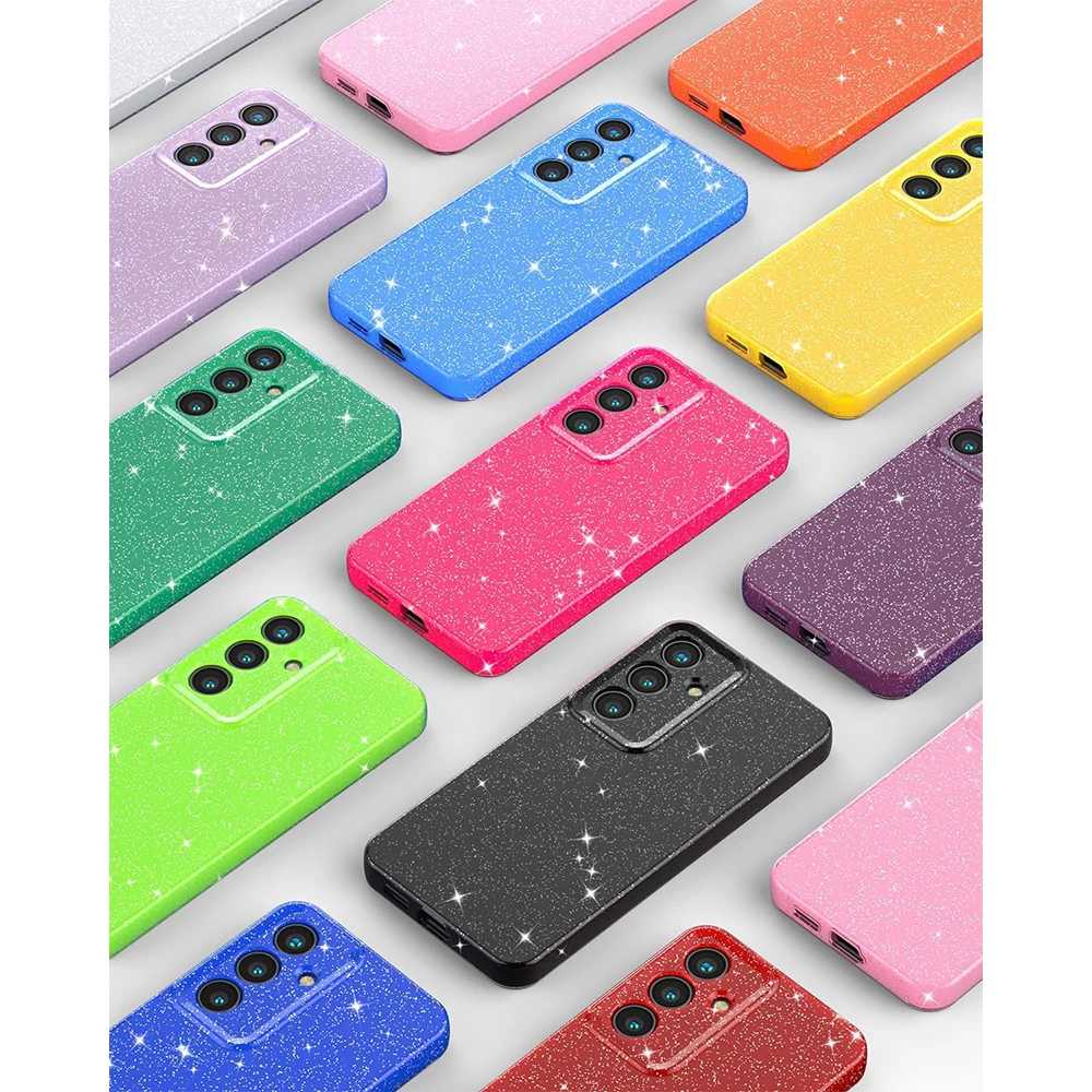 Sparkly Glitter Hot Pink Phone Case