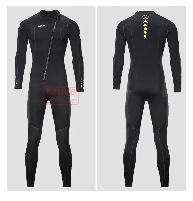 WETSUIT Men 3MM Neoprene Women Wetsuit Surf Scuba Diving Suit Warm Swimsuit Water Sport Spearfishing Kitesurf Swimwear Wet Suits