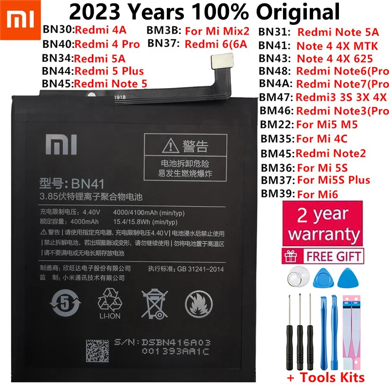 Xiao Mi Original Phone Battery For Xiaomi Redmi Note 4 4x 3 3s 3x 4x 4a xiao-mi-original-phone-battery-for-xiaomi-redmi-note-4-4x-3-3s-3x-4x-4a