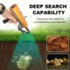 Metal Detector Metal Finder AKS Metal Detector Metal Pinpointer 30m Depth 1200m Range 6 Antenna Accurate Finding Gold Detector