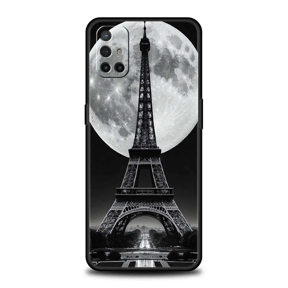 Red Umbrella Eiffel Tower Design Phone Case Cover