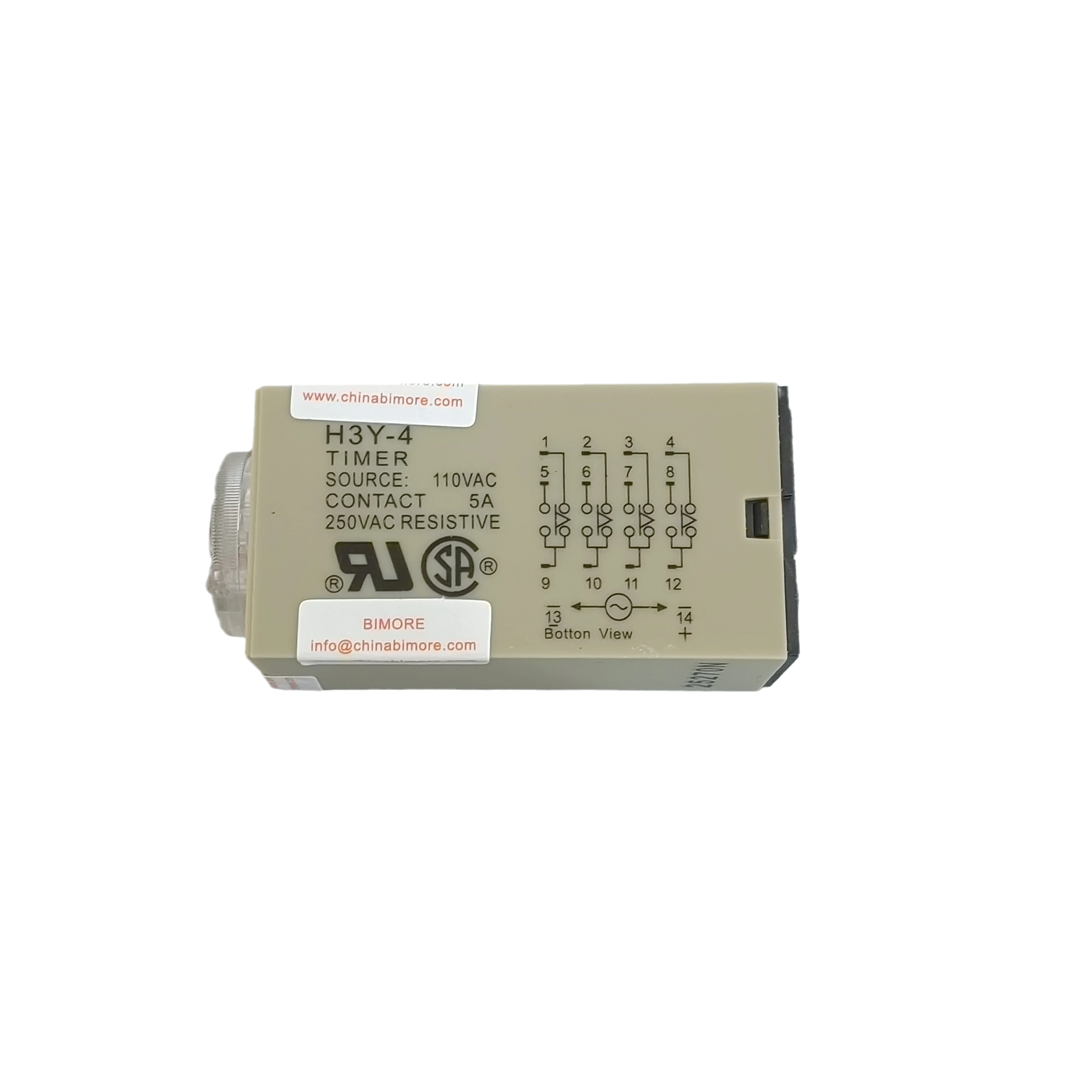 Elevator Relay H3Y-4 Timer AC110V Lift Accessories 21n4 00762 for hyunda daewoo excavator r215 9 r225lc 9 relay timer 24v