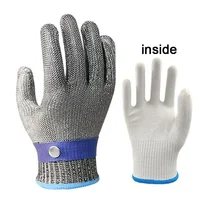 Level 9 Cut Resistant Self-defense Glove High Quality Stainless Steel Mesh Durable Rustproof Reliable Safety garden Gloves 1