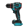 PATUOPRO 10mm Cordless Brushless Electric Drill 2-Speed Metal Chuck Screwdriver Home DIY Tool For Makita 18V Battery(No Battery) 1