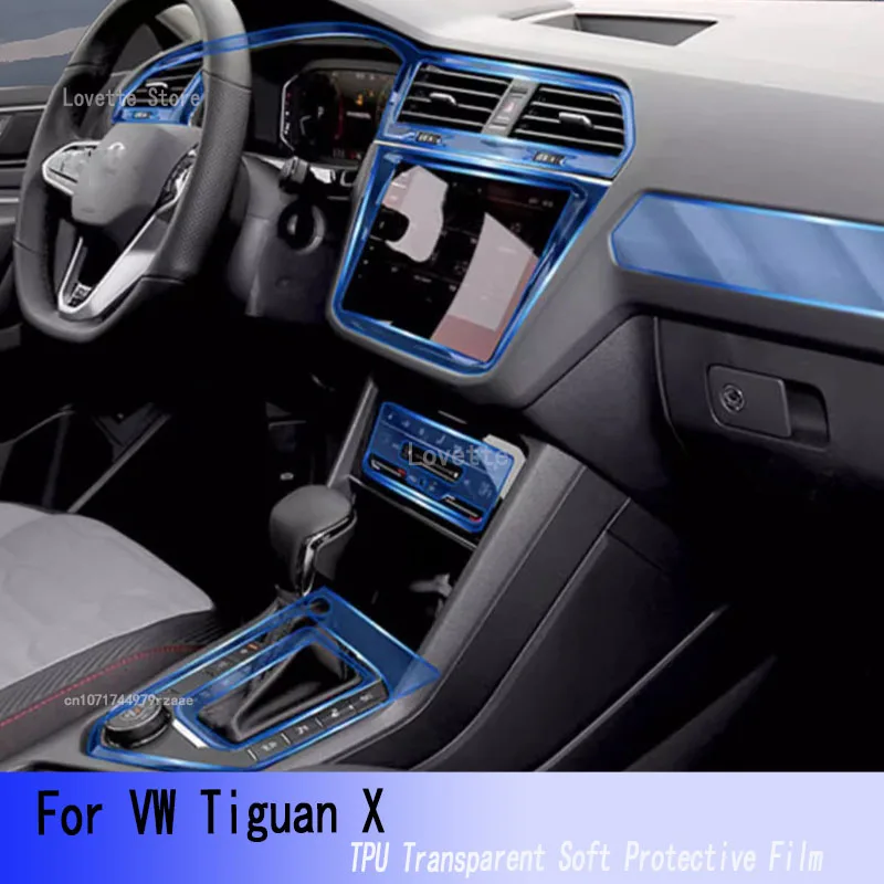 RUIYA 8 VW Tiguan 2 MK2 GTE Allspace 2017-2023 Navigation Schutzfolie,  Kompatibel mit VW Tiguan 2 GPS Displayschutzfolie 9H Kratzfest