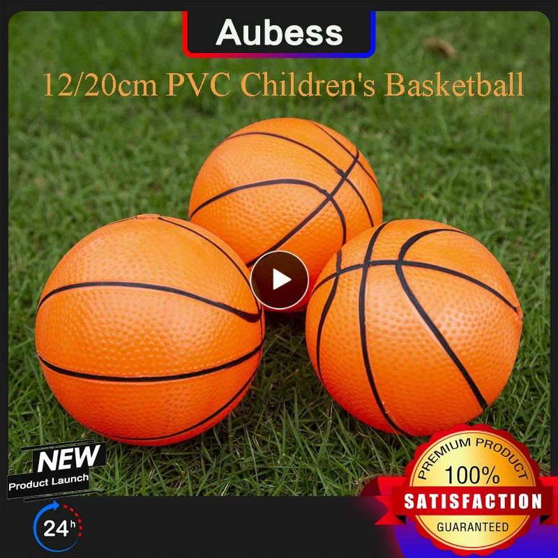 1220cmPVCChildrensBasketballNoPumpSmallMiniInflatableBasketballsSensorySportsToys