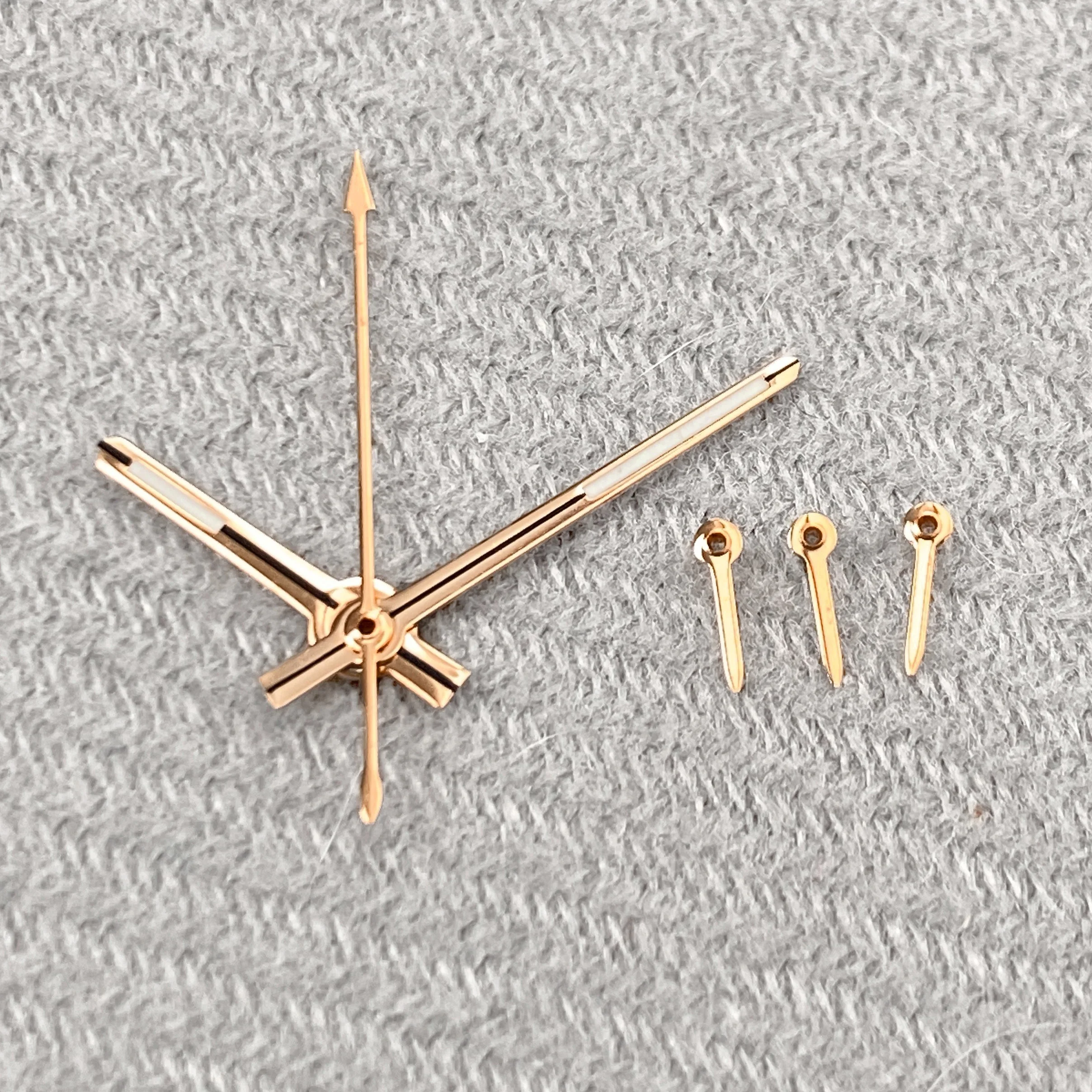 Elegant Silver, Gold, and Rose Gold Luminous Watch Hands for Quartz Movement - Premium Watch Accessories