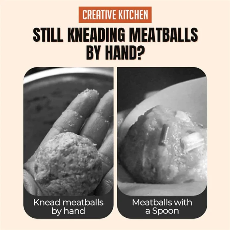 Creative Kitchen Triple Meatball Maker Useful Meatball Maker Machine Fish Ball Set Diy Home Cooking Tool Kitchen Accessories
