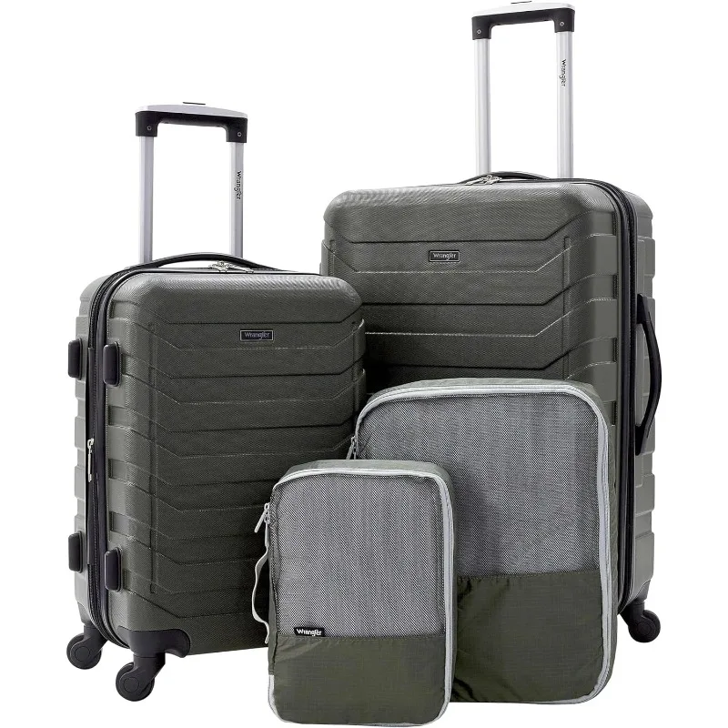 

4 Piece Elysium Luggage and Packing Cubes Set,