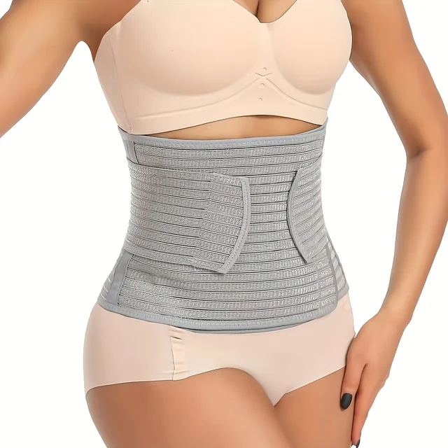Corset Postpartum Belly Band Pregnant Women Tummy Belly Pelvis Belt Wrap Waist Trainer Recovery Bandage Strap Body Shaper 4
