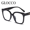 2024 Oversized Myopia Eyeglasses Vintage Unisex Transparent Frame Eyewear Anti-Blue Light Square Prescription Nearsight Glasses 5