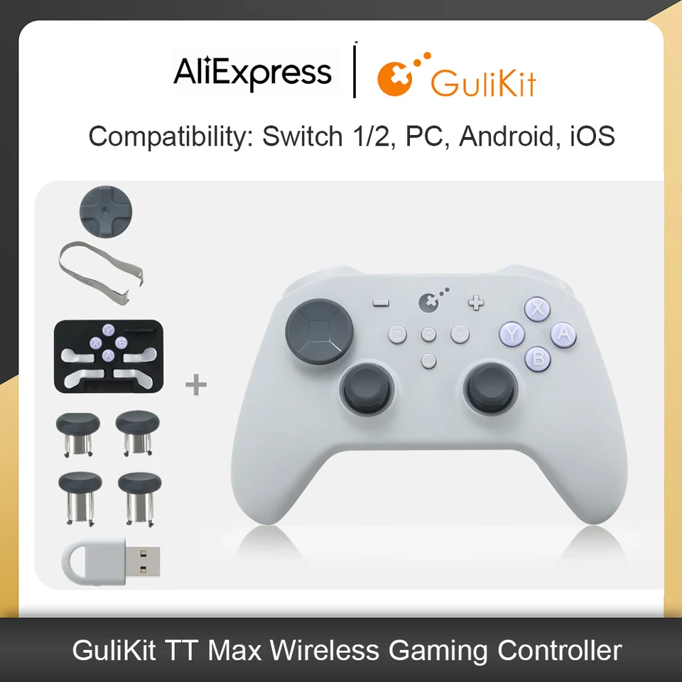 GuliKit TT Pro/Max Wireless Controller for Nintendo Switch 1/2