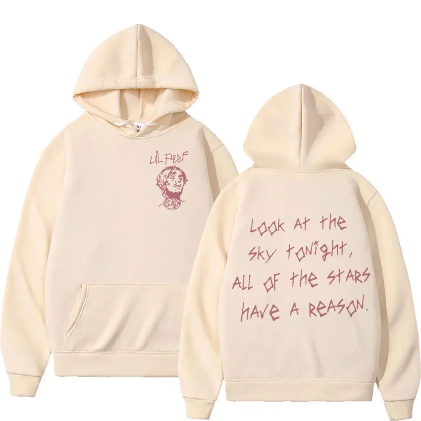 Rapper Lil Peep Tour Concert Hoodie Men's Hip Hop Fashion Hooded Sweatshirt Unisex Casual Long Sleeve Hoodies Gothic Streetwear