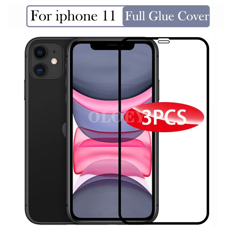 

Защитное стекло для iphone 11Pro Max 3 шт., полное клеевое покрытие, закаленное стекло для apple iphone11 pro Max 11 pro max, защита экрана